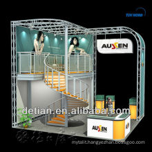 double deck booth stand for exhibition